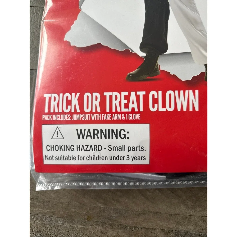 NWT Morphcostume‎ Trick or Treat Clown Kids Costume Size Medium
